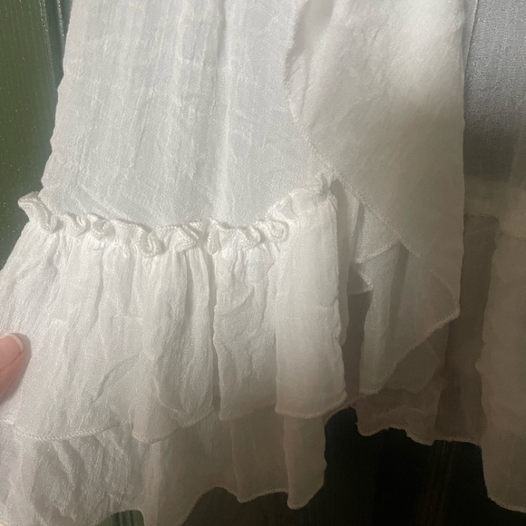 Cottage Core Dainty w crochet lace Feminine Vest - Picture 4 of 5